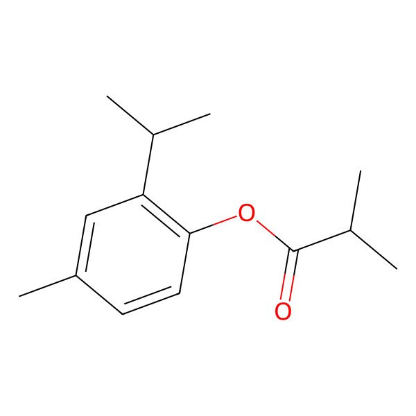 2D Structure of Isothymol isobutyrate