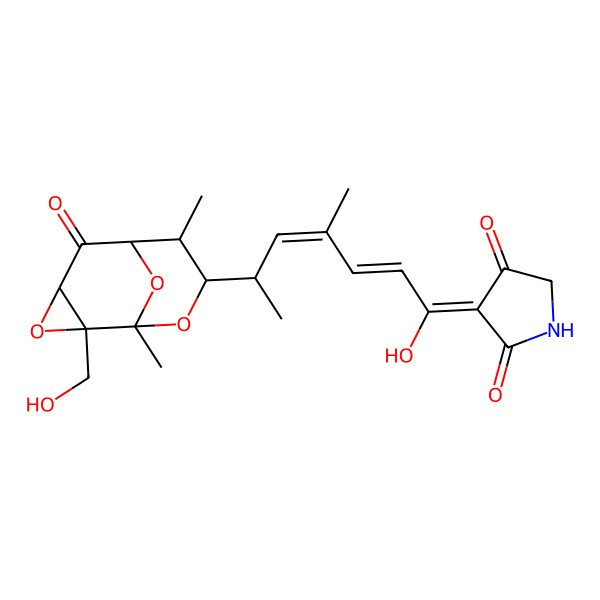 2D Structure of Isotirandamycin B