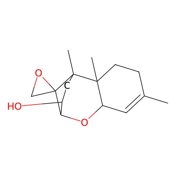 2D Structure of 3-Hydroxytrichothecene