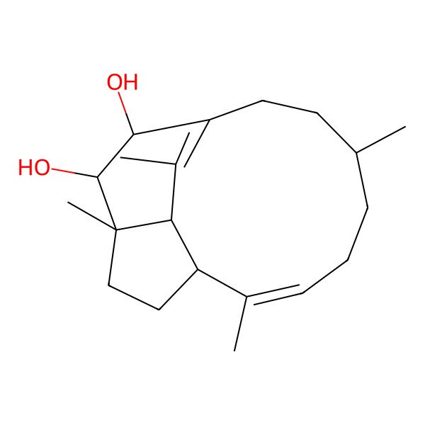 2D Structure of Isotrinervidiol