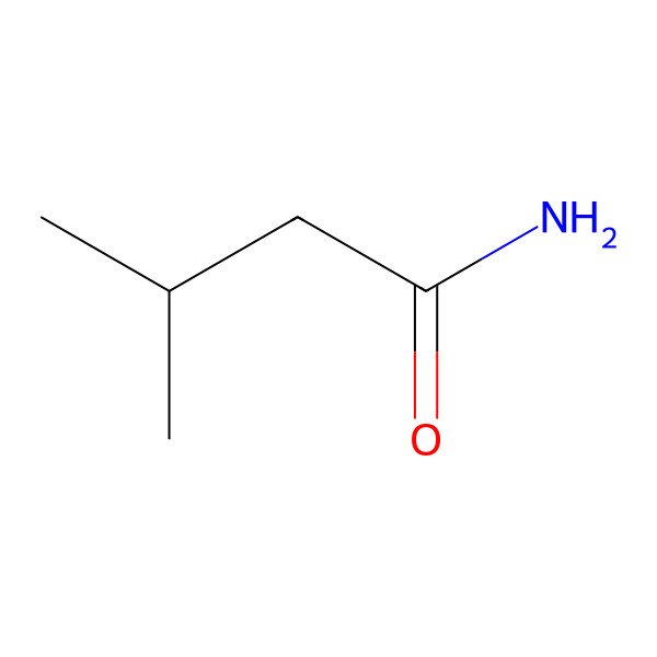2D Structure of 3-Methylbutanamide