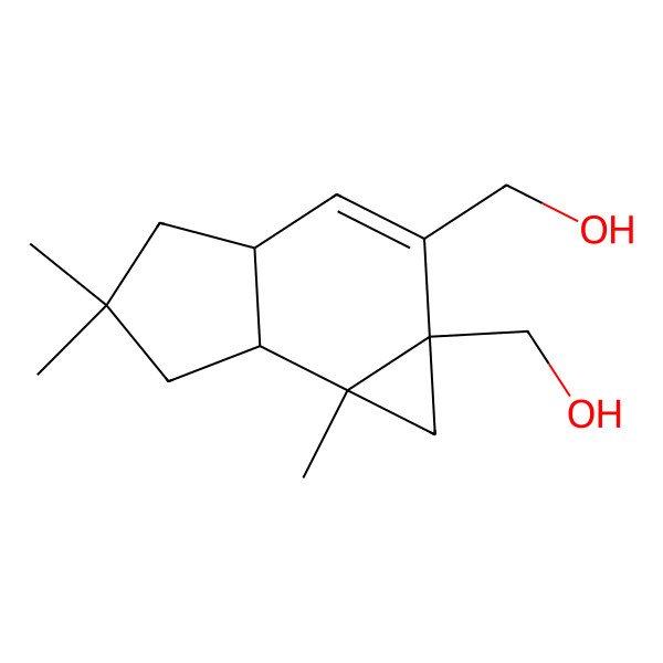 2D Structure of Isovellerdiol