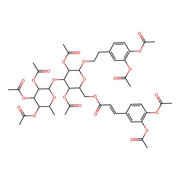 2D Structure of Isoverbascoside Noaacetate 2D Structure of Isoverbascoside Noaacetate