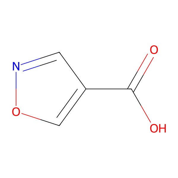 2D Structure of Isoxazole-4-carboxylic acid