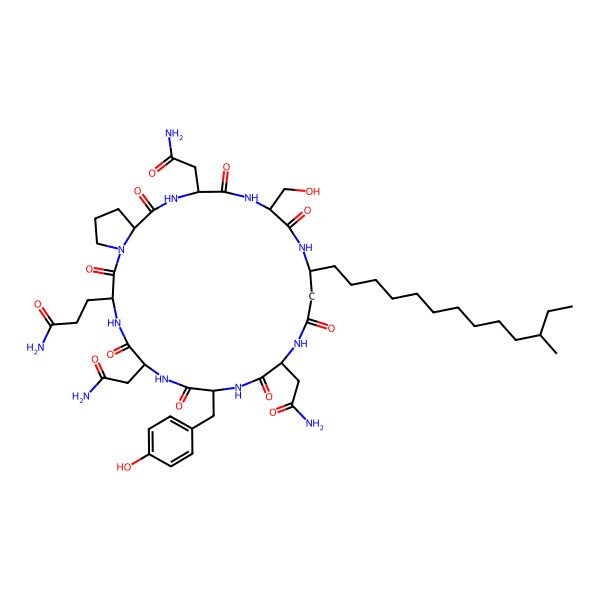2D Structure of Iturin A8