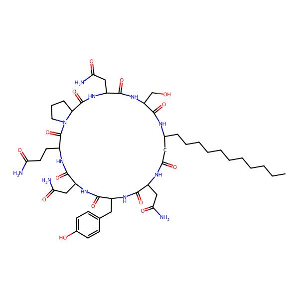 2D Structure of Iturin D