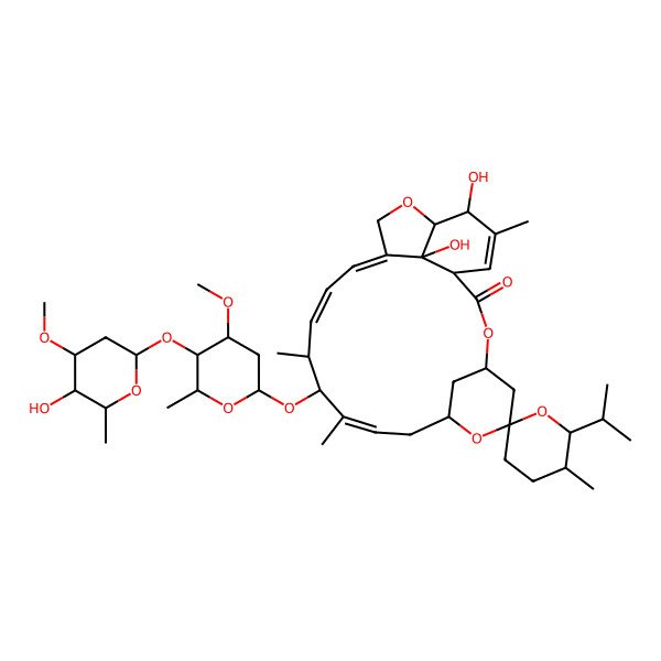 2D Structure of Ivermectin B1b