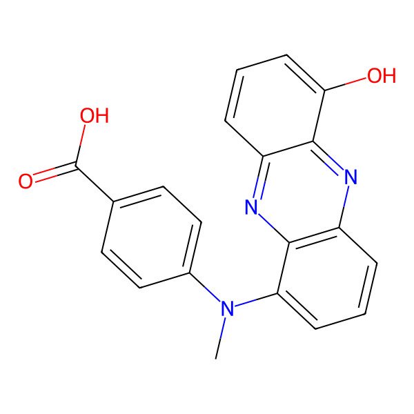 2D Structure of Izumiphenazine C