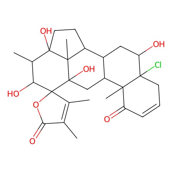 2D Structure of Jaborosalactone 10