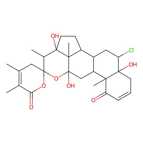 2D Structure of Jaborosalactone 29 2D Structure of Jaborosalactone 29