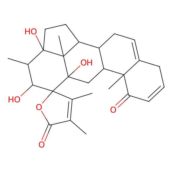 2D Structure of Jaborosalactone P