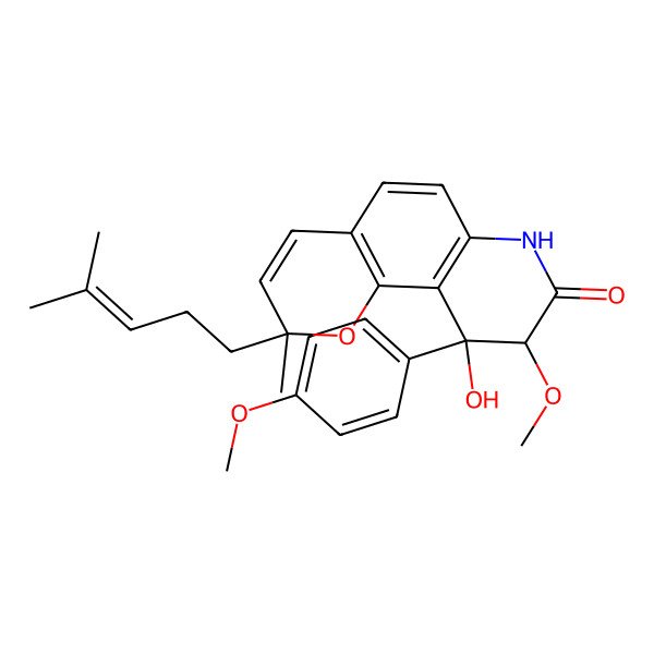 2D Structure of Yaequinolone J2