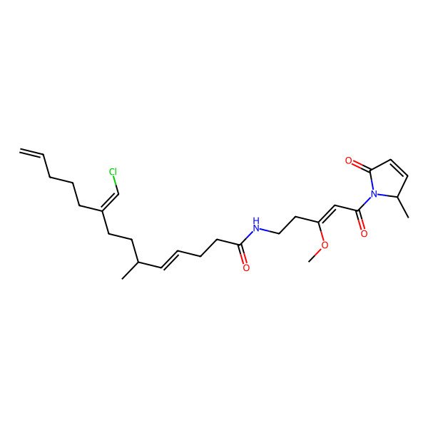2D Structure of Jamaicamide C