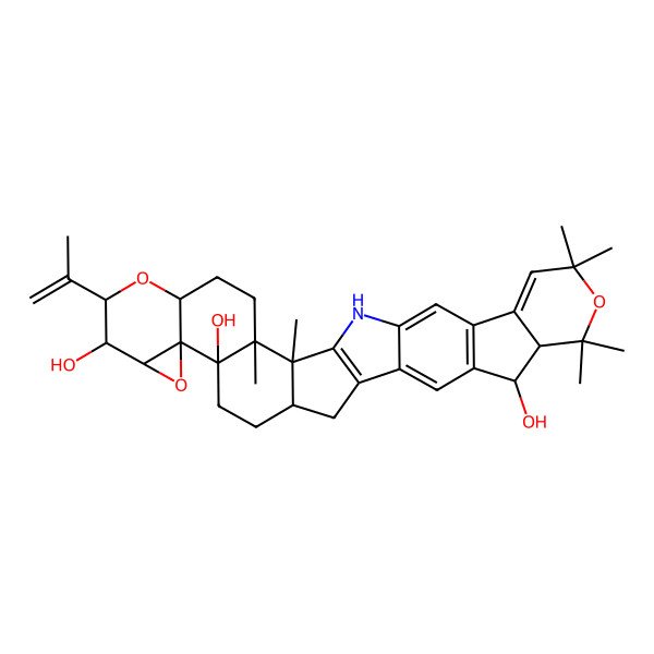 2D Structure of Janthitrem A