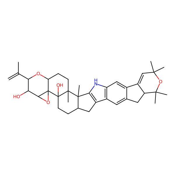 2D Structure of Janthitrem D