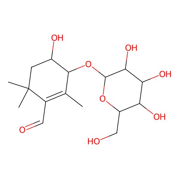 2D Structure of Jasminoside D 2D Structure of Jasminoside D