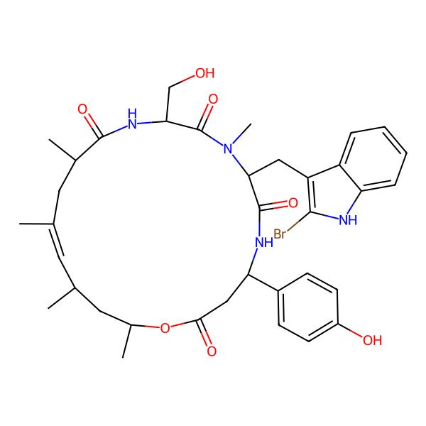 2D Structure of Jaspamide E