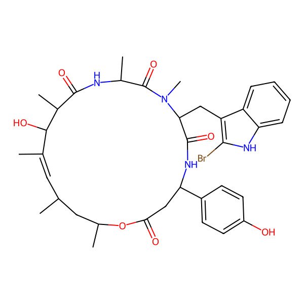 2D Structure of Jaspamide K