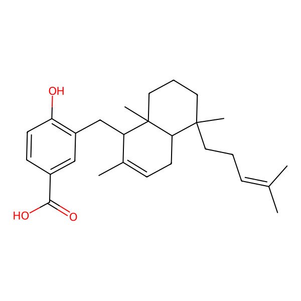 2D Structure of Jaspic Acid