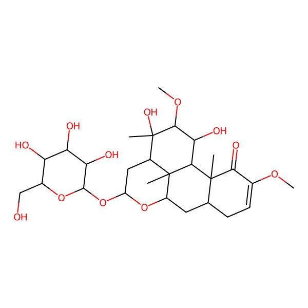 2D Structure of Javanicinoside D