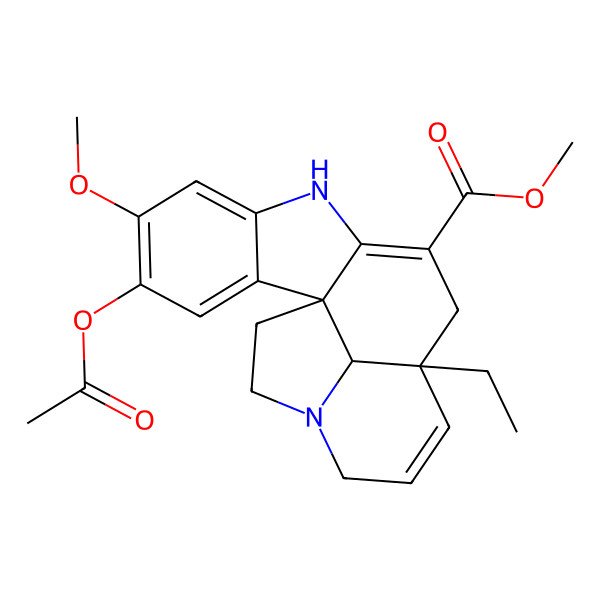 2D Structure of Jerantinine A Acetate