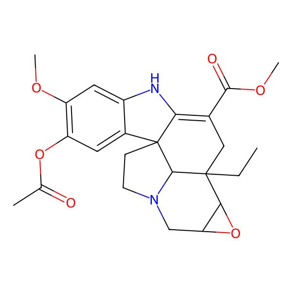 2D Structure of Jerantinine B Acetate