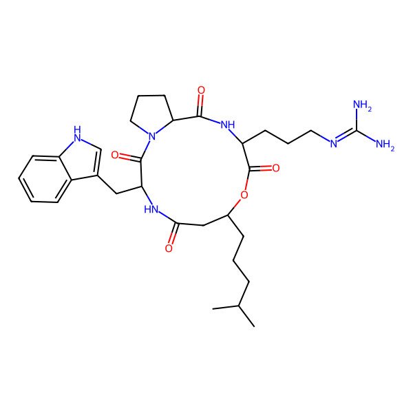 2D Structure of Kahalalide D