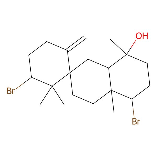 2D Structure of Kahukuene B