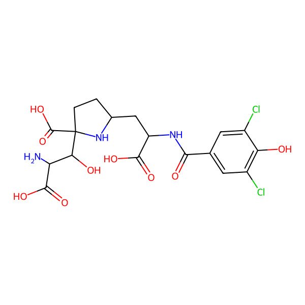 2D Structure of (-)-Kaitocephalin