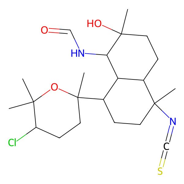 2D Structure of kalihinol J