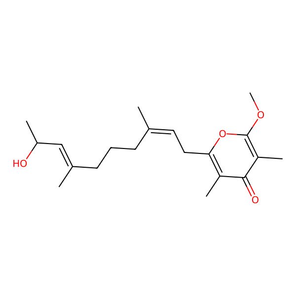 2D Structure of Kalkipyrone B