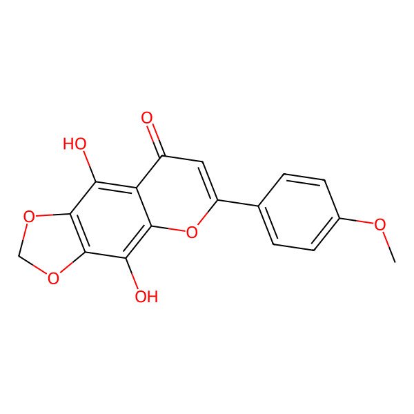 2D Structure of Kanzakiflavone 1