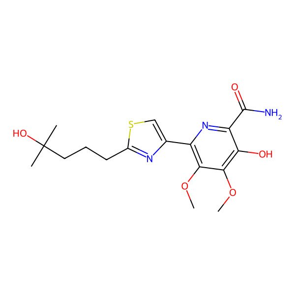 2D Structure of Karnamicin B3