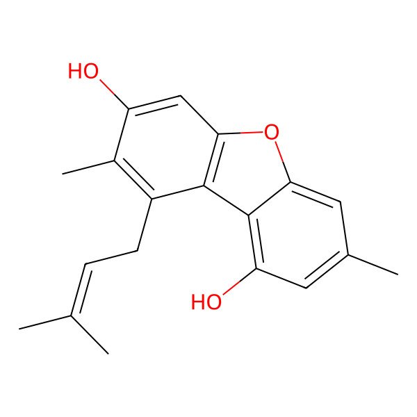 2D Structure of Karnatakafuran B