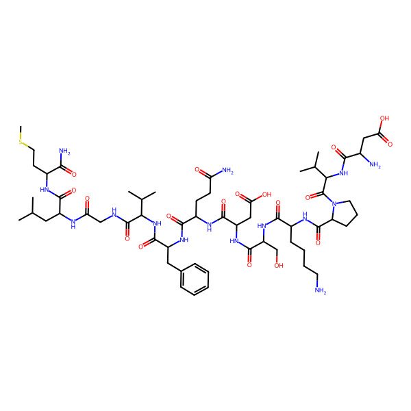 2D Structure of Kassinin