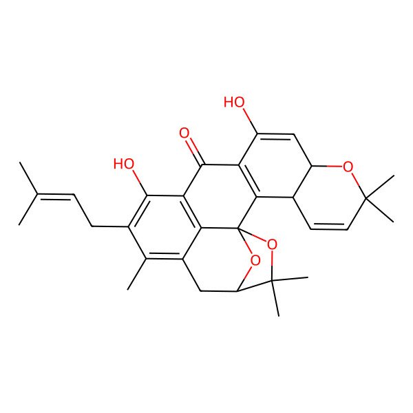 2D Structure of kenganthranol D