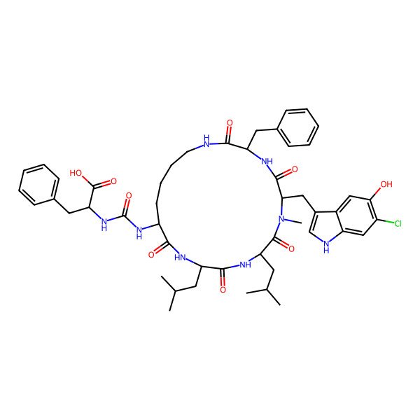 2D Structure of keramamide A