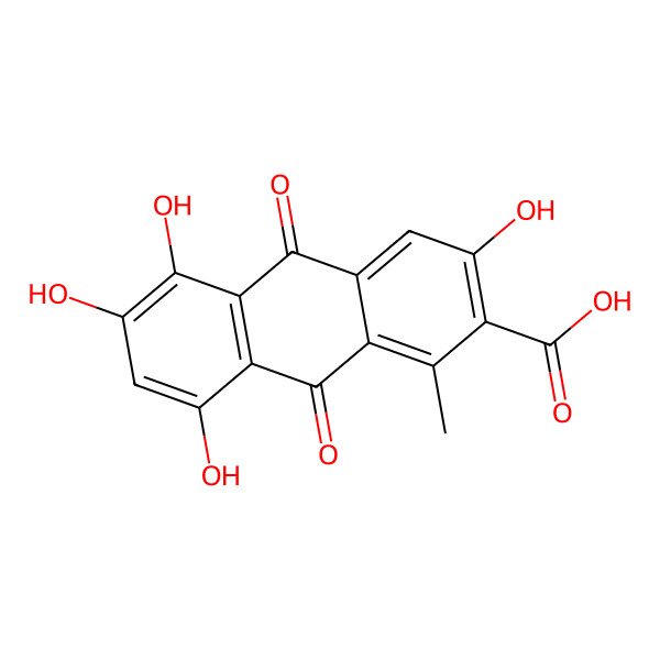 2D Structure of Kermesic Acid