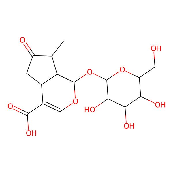 2D Structure of Ketologanic acid
