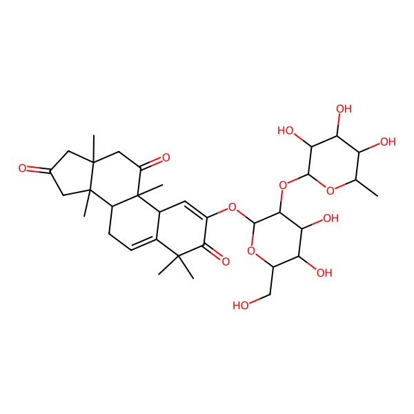 2D Structure of Khekadaengoside L