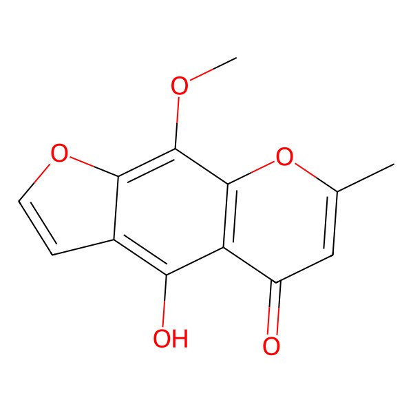 2D Structure of Khellinol