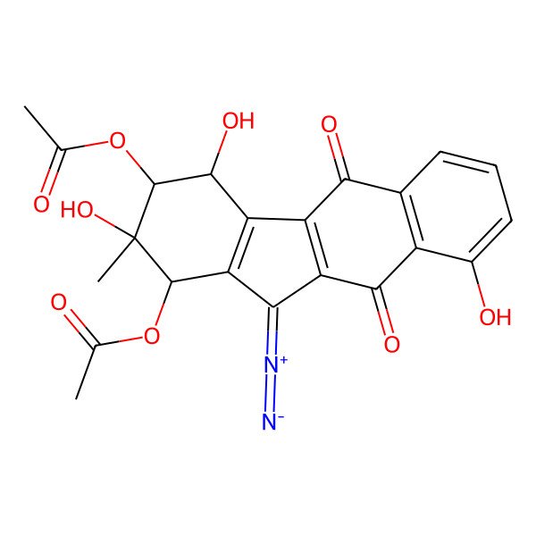2D Structure of Kinamycin D