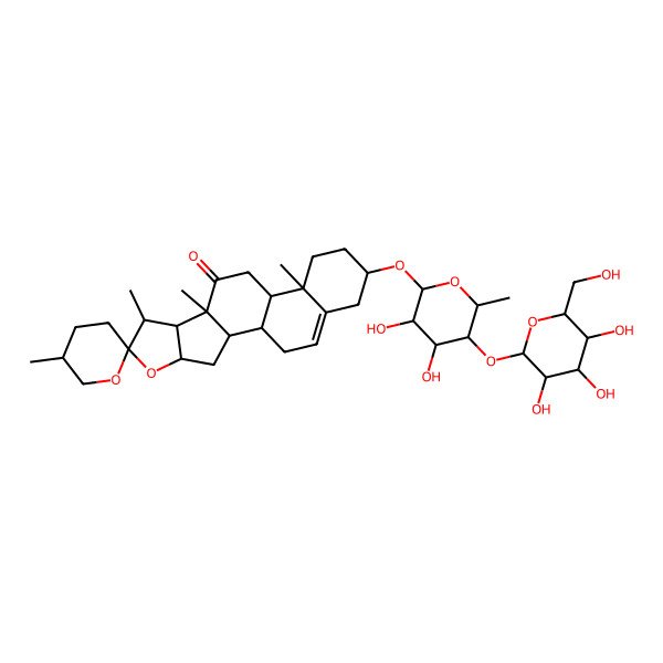 2D Structure of Kingianoside B