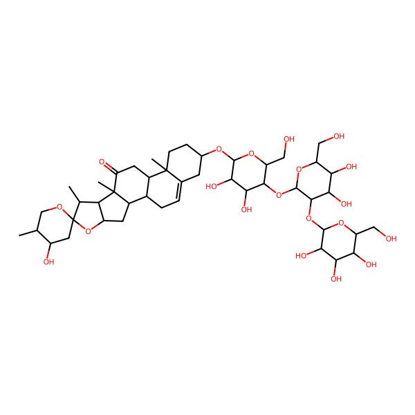 2D Structure of Kingianoside I