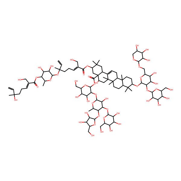 2D Structure of Kinmoonoside B
