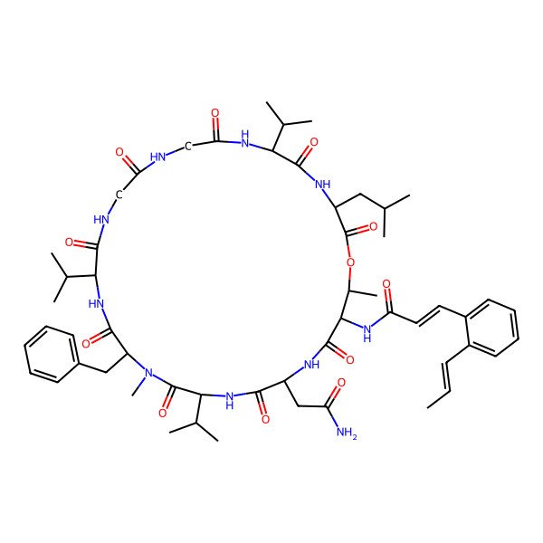 2D Structure of Kitacinnamycin G