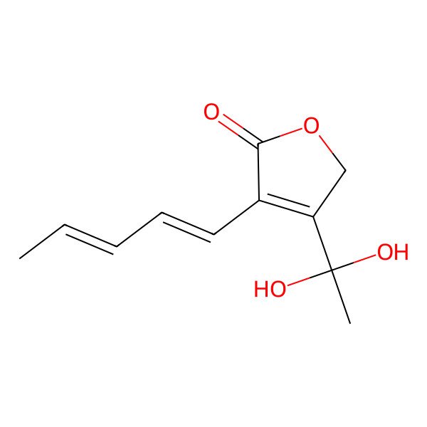 2D Structure of Kobifuranone C