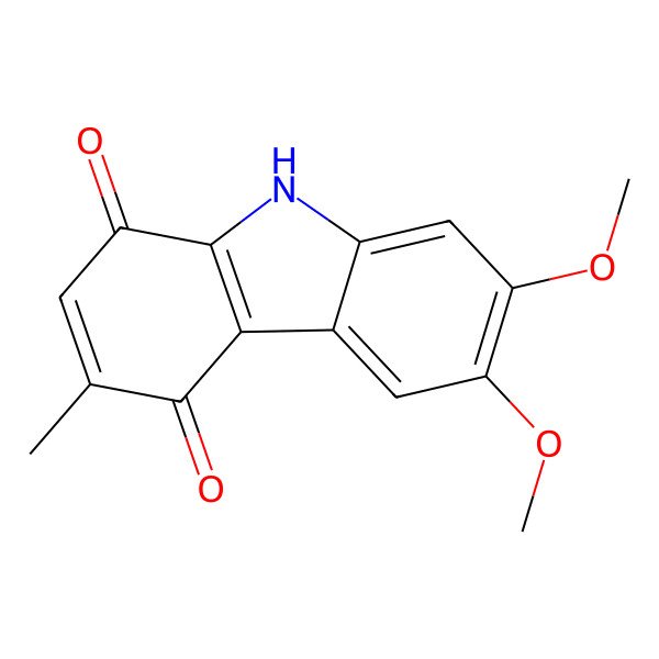 2D Structure of Koeniginequinone B 2D Structure of Koeniginequinone B