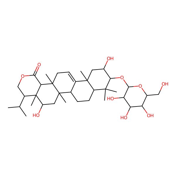 2D Structure of Kolokoside D