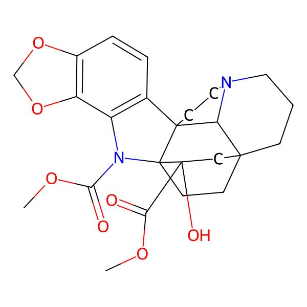 2D Structure of Kopsamine